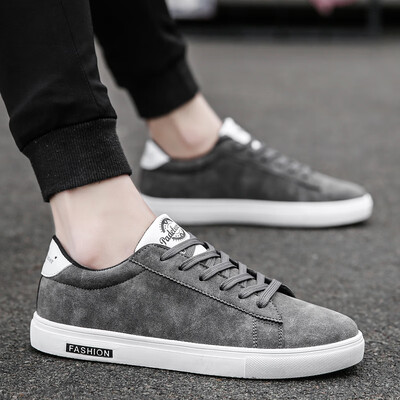 

2019 new autumn shoes mens casual shoes Korean version of the trend of wild mens shoes social spirit guys tide shoes