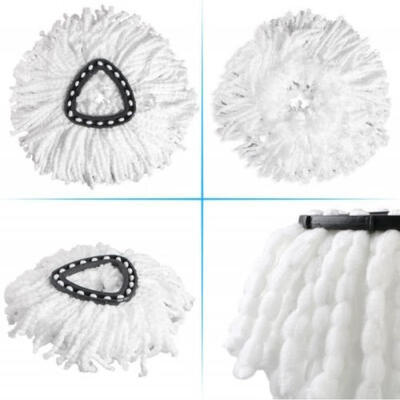 

4Pcs 360° Spin Mop Easy Clean Mopping Wring Replacement Heads for Vileda O-Cedar