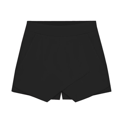 

Tailored Womens Plain-color Front Cross-hip Tights And Casual Pants Shorts