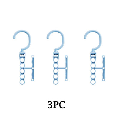 

〖Follure〗5Hole Space Saver Wonder Magic Hook Hanger Closet Organizer Space Save Practical