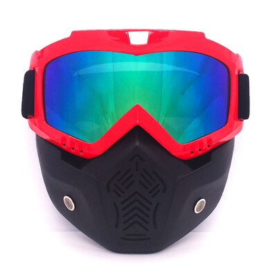 

BF655 Outdoor Goggles & Mask UV Protection Polycarbonate Scratch Resistance Goggles for Cycling Motorbike Skiing Outdoor