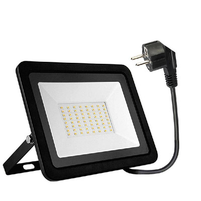 

AC 180-265V 30W 32LEDs Flood Light Thin Spot Lamp Landscape Floodlight IP65 Water Resistant Bright Outdoor Secure Lights for Garag