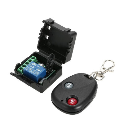 

Smart Home 433Mhz DC 12V 1CH Wireless Remote Switch Relay Receiver Transmitter Universal Remote Control Switch Module&5PCS RF