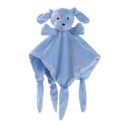 

Gobestart Newborn Soft Baby Teddy Bear Puppet Toy Gift Snuggle Baby Comforter Blanket SB