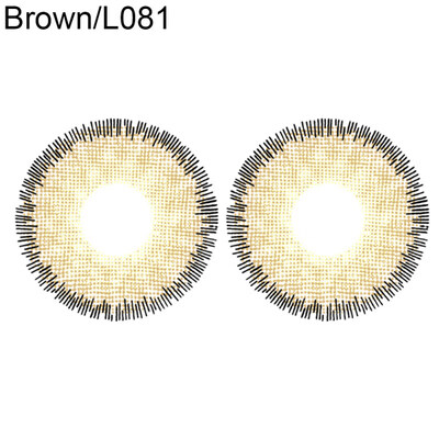 

1 Pair Unisex Fashion Lenses Brown Hazel Green Blue Gray Coloured Contact Lens