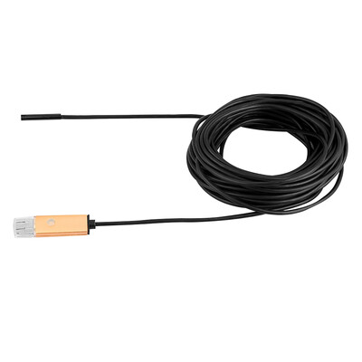 

AN99 2-in-1 USB Micro Connector 55MM Endoscope Borescope Inspection Wire Camera