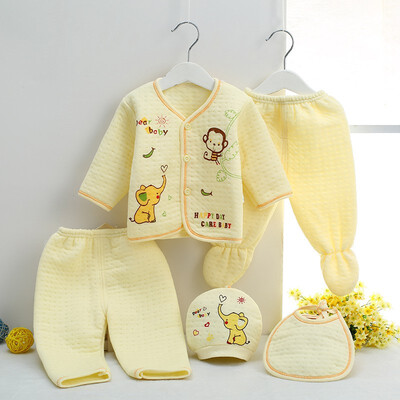 

Infants Newborn Baby Cotton Thermal Underwear Set Kids Clothes 0-3 Months