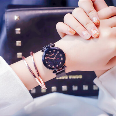 

Luxury Rose Gold Women Watches Starry Sky Magnetic Ladies Clock Fashion Casual Waterproof Female Wristwatch ulzzang reloj mujer