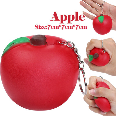 

Gotoamei 7cm Apple Love Slow Rising Squeeze Scented Stress Relieve Toy