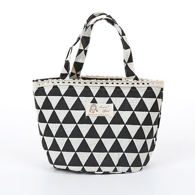 

Siaonvr Thermal Insulated Lunch Box Tote Cooler Bag Bento Pouch Lunch Container