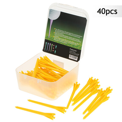 

40Pcs 85mm33" Plastic Rocket Golf Tees Golfer Aid Tool