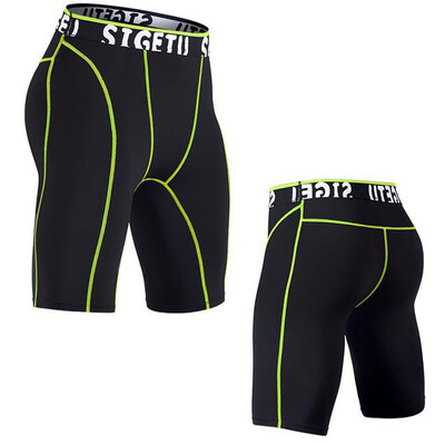 

Tailored Mens Summer Fitness Patchwork Bodybuilding Skin Tight-drying Short Sports Pants