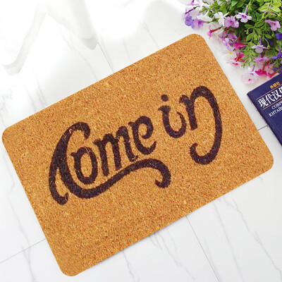 

Toponeto Letter Funny Welcome Home Entrance Floor Rug Non-slip Doormat Outdoor Mat