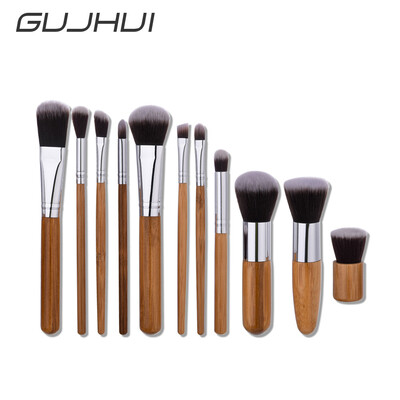 

〖Follure〗11Pcs Blending Pencil Foundation Eye Sshadow Makeup Brushes Eyeliner Brush