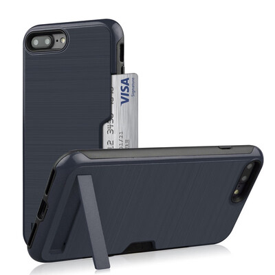 

Card Holder Case Apple iPhone 7 7 8 Plus Hybrid Bumper Case iPhone 8 7 Plus iphone 7plus 8plus Armor TPU Cover 55