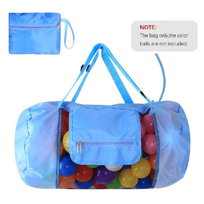 

Beach Mesh Bag Toy Tote Drawstring Beach Backpack For Travel Beach Waterpark Supermarket