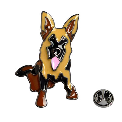 

Cute Dog Bulldog Corset Collar Brooch Lapel Pin Badge