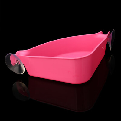 

JPGIF Home Bathroom Corner Shelf Suction Rack Organizer Cup Storage Shower Wall Basket