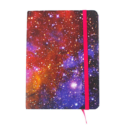 

Starry Stars Journal Diary Lined Papers Hard Cover Any Year Planner Study Notebook Travel Notepad For Students School Supplies