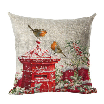 

〖Follure〗Christmas Pillows Cover Fall Decor Pillow Case Sofa Waist Throw Cushion Cover