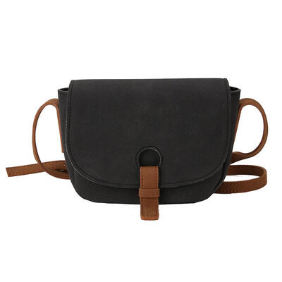 

Vintage Teenage Girls Shoulder Bags Frosted Leather Casual Crossbody Bag