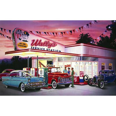 

5D DIY Full Drill Square Diamond Painting Parking Lot Cross Stitch Mosaic