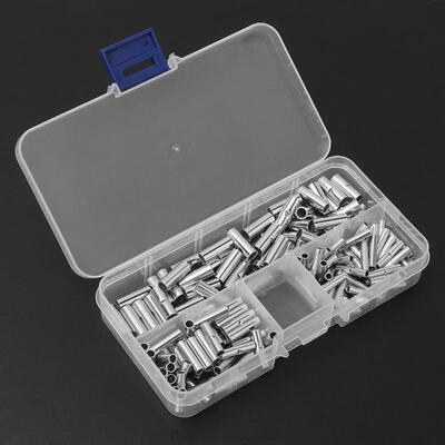 

Greensen 150 Piece Bare Non Insulated Butt Connector Splice Wire Terminal Kit