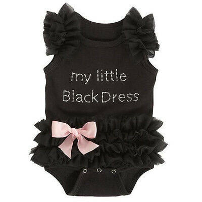 

Newborn Kids Baby Girl Infant Romper Jumpsuit Bodysuit Clothes Tutu Dress Outfit