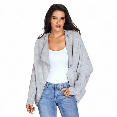 

Cardigan long sleeve with pocket long casual knit sweater coat