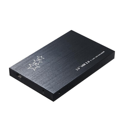 

25 Inch HDD Case USB20 to SATA HDD Converter Adapter External Case Hard Disk Drive Box External HDD EnclosureBlue