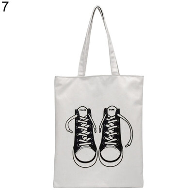 

Casual Women Large Capacity Canvas Shopping Bag Travel Tote Shoulder Handbag