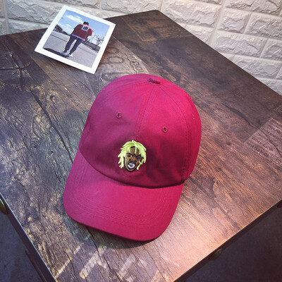 

Korean version of the new casual rapper embroidered baseball hat womens net red soft top hip-hop cap sunhat
