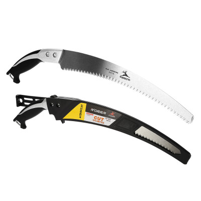 

Greensen 330mm Practical Portable Hand Curved Saw Landscape Gardening Orchard Pruning Cutting Tool Pruning Saw Gardening Saw