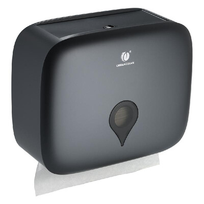 

CHUANGDIAN Wall Mounted C-fold Hand Towel Dispenser Waterproof Toilet Paper Tissue Dispenser Holder for Hotel Food Service Facilit