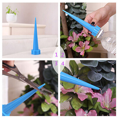 

Gobestart 12× Automatic Watering Irrigation Spike Garden Plant Flower Drip Sprinkler Gift