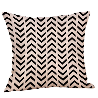 

〖Follure〗Geometric Printed Cotton Linen Throw Pillow Cases Sofa Cushion Cover Home Decor