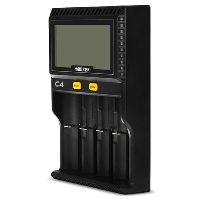 

MiBOXER C4 Smart Universal Battery Charger 4 Slots LCD Display