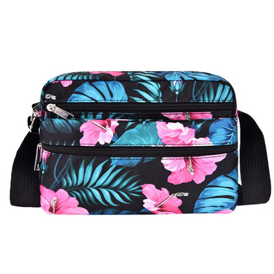 

Tailored Women Printed Nylon Bag Casual Shoulder Messenger Bag Fashion Mobile Phone Bag