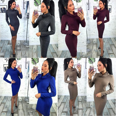

Womens Ladies Bandage Bodycon Dress Cocktail Evening Party Pencil Mini Dress