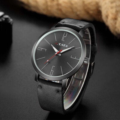 

Gobestart Multicolor Fashion Casual Business Mens Single Eye Watch Belt Quartz Watch