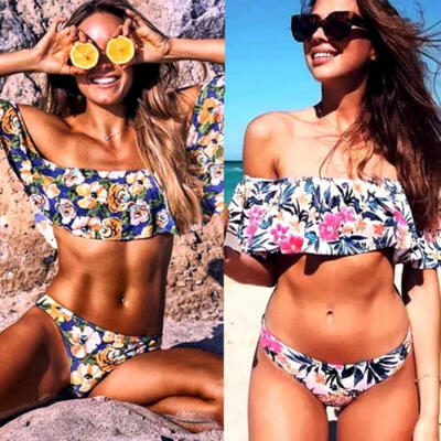 

Women Bikini Set Push-up Padded Bra Swimsuit Swimwear Beachwear Bathing Suit Hot