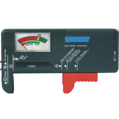 

BT-168 Pointer Battery Tester Battery Capacity Test Tools for AAAAA15V9V Battery Button Battery