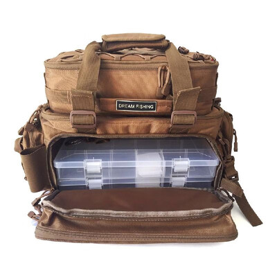 

Multifunctional Fishing Backpack Tackle Bag Detachable Combination Lure Backpack Fishing Gear Storage Shoulder Handbags