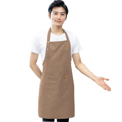 

Oxford Cloth Pocket Unisex Kitchen Cafe Milk Tea Shop Working Protective Apron