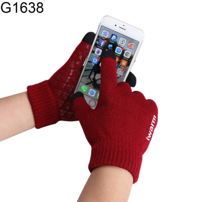 

Fashion Knitted Touch Screen Men Women Soft Warm Windproof Outdoor Sport Gloves