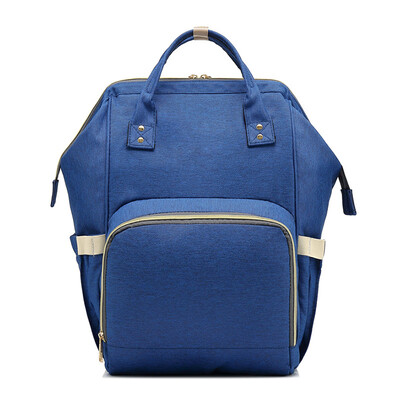 

Multi-function large capacity anti-splashing solid color Mummy bag pregnant women portable fashion backpack