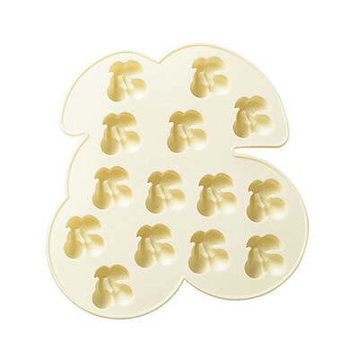 

Gobestart Double Cherry Fruit Silicone Fondant Mould Chocolate Sugar Craft Cake Mold Baki