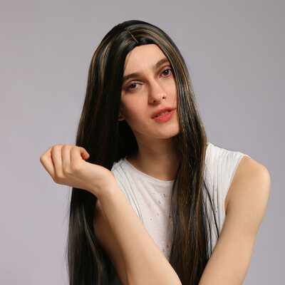 

〖Follure〗Sexy Women Girl Long Gradient Wig Wavy Curly Synthetic Fashion Wig Hot