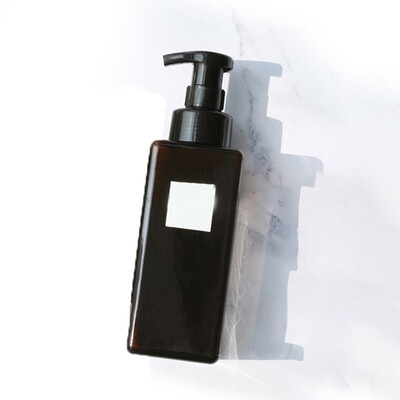 

250ml Empty Liquid Soap Dispenser Lotion Pump Bottle Bathroom Travel Portable