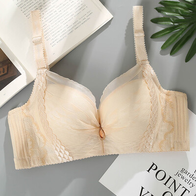 

〖Follure〗Woman Fashionable Thin Section Bra Comfortable Ventilation Sexy Lace Underwear